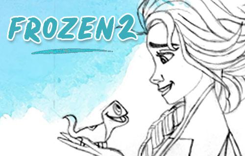 Frozen 2 Art Class